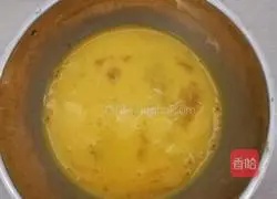 Illustration of how to make omelette rice 8
