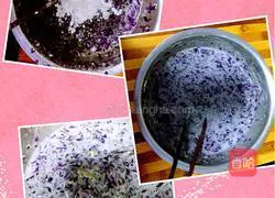 Illustration of how to make colorful vegetable cakes 5