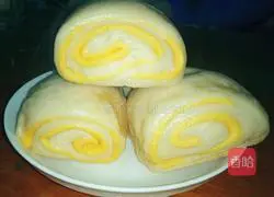 Illustration of how to make two-color steamed buns 9