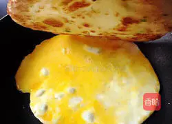 Illustration of how to make chive egg pancake (a nutritious breakfast made by mother for her baby) 13