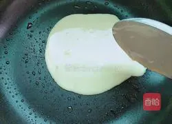 Illustration of how to make original egg pancakes 9
