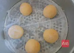 Illustration of how to make sweet potato steamed buns 8