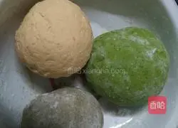 Illustration of how to make rose dumplings 3