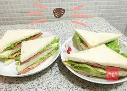 Illustration of how to make a sandwich 12