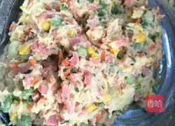 Illustration of how to make pastoral potato pancakes 9