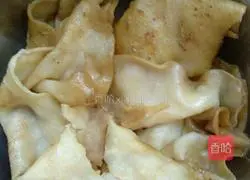 Illustration of how to make mutton stuffed pancakes 13