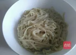 Illustration of how to make dry noodles 4