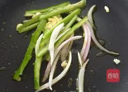 Illustration of how to make white clam fried noodles 2