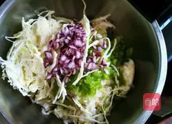 Illustration of how to make egg and vegetable rice cakes (no flour) 3