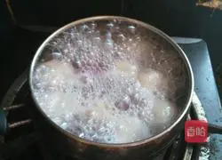 Illustration of how to make colorful glutinous rice balls 8