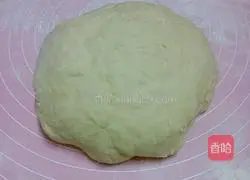 Illustration of how to make sesame honey bean cake 3