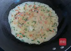 Vegetable egg pancake recipe 7