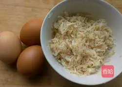 Wild garlic egg vegetable pancake recipe 2