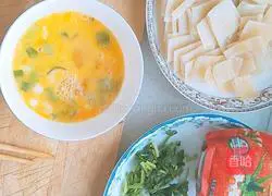 Illustration of home-style grilled cold noodles 2