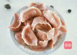 Beet juice noodle dumplings recipe 14