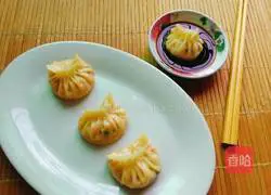 Illustration of how to make steamed dumplings with vegetable stuffing 18