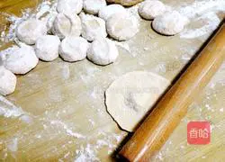 Illustration of how to make cabbage and egg dumplings 8