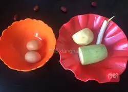 ~Zucchini and Potato Shredded Egg Pancake~Recipe Illustration 1