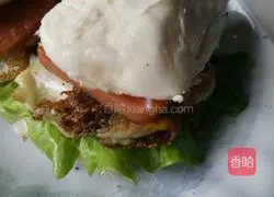 Illustration of how to make fried steamed buns 10