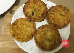 Illustration of how to make pumpkin egg pancakes 12