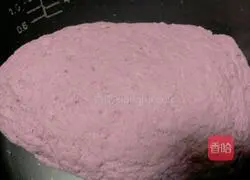 Illustration of how to make purple sweet potato buns 3