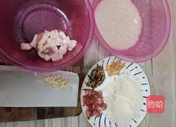 Illustration of how to make braised rice with shredded radish 1