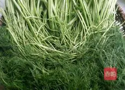 Illustration of how to make fennel meat buns 1