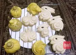 Illustration of how to make fancy steamed buns 10