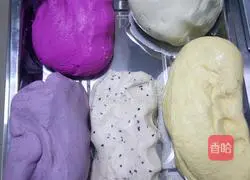Illustration of how to make colorful dumplings 3