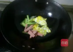 Illustration of home-style fried noodles 4