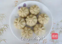 Illustration of how to make white radish buns 12