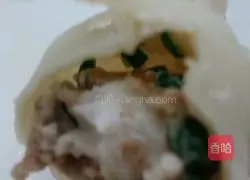 Illustration of three fresh dumplings 8