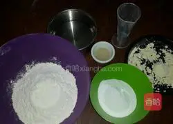 Illustration of how to make corn buns 1