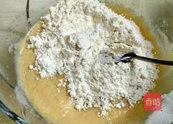 Illustration of how to make soy milk dregs cake 5