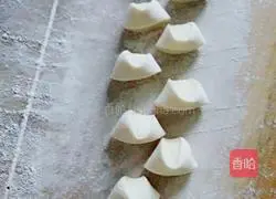Illustration of how to make leek and egg dumplings (raw) 5