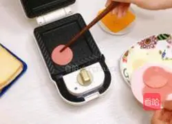 Baby Breakfast Series ~ Sandwich Recipe Illustration 3