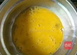 Illustration of how to make egg fried rice 2