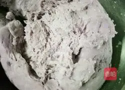 Illustration of how to make violet steamed buns 6