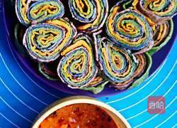 Colorful vegetable pancake recipe 10