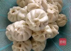 Illustration of how to make meat buns 7