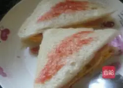 Illustration of how to make a simple sandwich 18