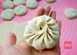 Illustration of how to make cabbage vegetable buns 15