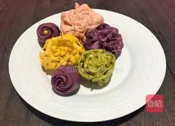 Immortal maternal love ~ Illustrations of how to make colorful steamed buns 10