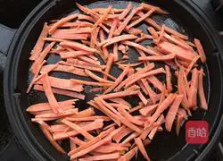 Illustration of how to make pancakes and fruits 2