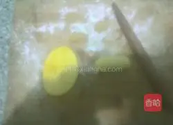 Illustration of how to make bean paste cake (electric pancake version) 11