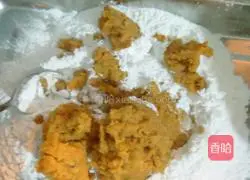 Illustration of how to make sweet potato glutinous rice cakes 5