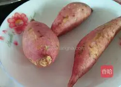 Illustration of how to bake sweet potatoes with electric pan 1