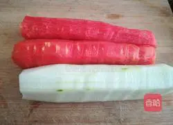 Illustration of how to make fried rice with spicy sauce and eggs 1