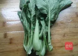 Illustration of how to make potherb mustard cake 1