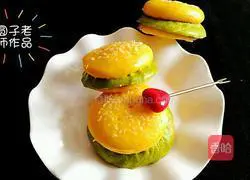 Illustration of how to make hamburger buns 1